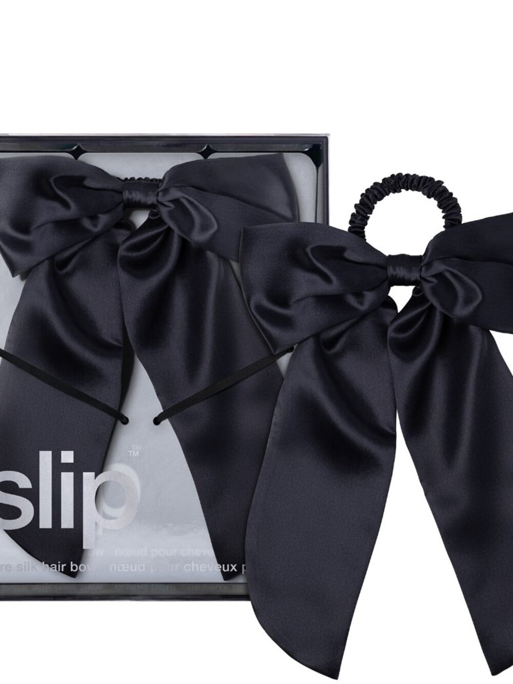Slip Pure Silk Hair Bow